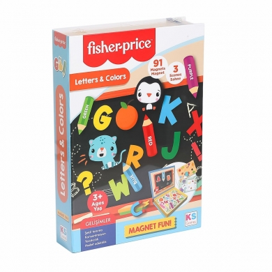 FP 13410 Fisher Price Baby Puzzle Letters Colors -KS Puzzle