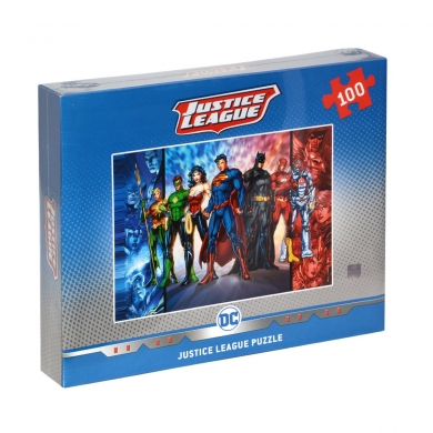 DC7554 Laço Kids DC Justice League 100 Parça Puzzle