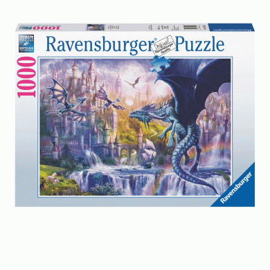 152520 Ravensburger Ejderha Şatosu 1000 Parça Puzzle