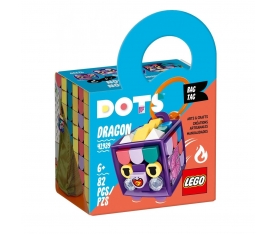 41939 LEGO® DOTS - Dragon - Ejderha Çanta Süsü, 82 parça, +6 yaş