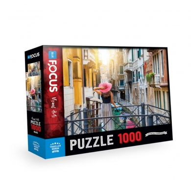BF289 Gezgin Kadın 1000 Parça Puzzle