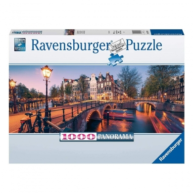 167524 Ravensburger, Amsterdam, 1000 Parça Puzzle