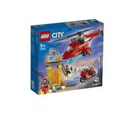 60281 LEGO® City İtfaiye Kurtarma Helikopteri / 212 parça /+5 yaş