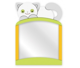 Kedi Lavabo Aynası